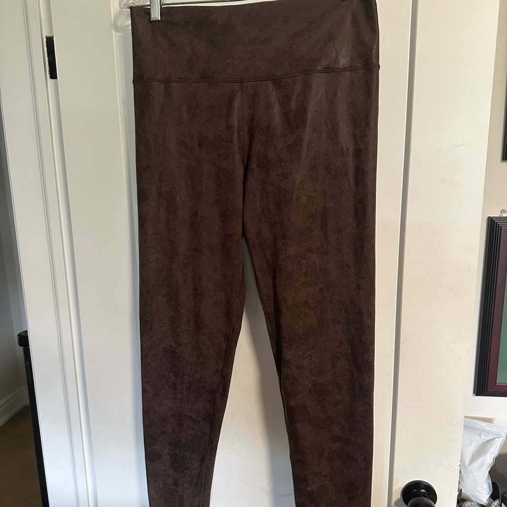 Aerie Brown Foil Leggings